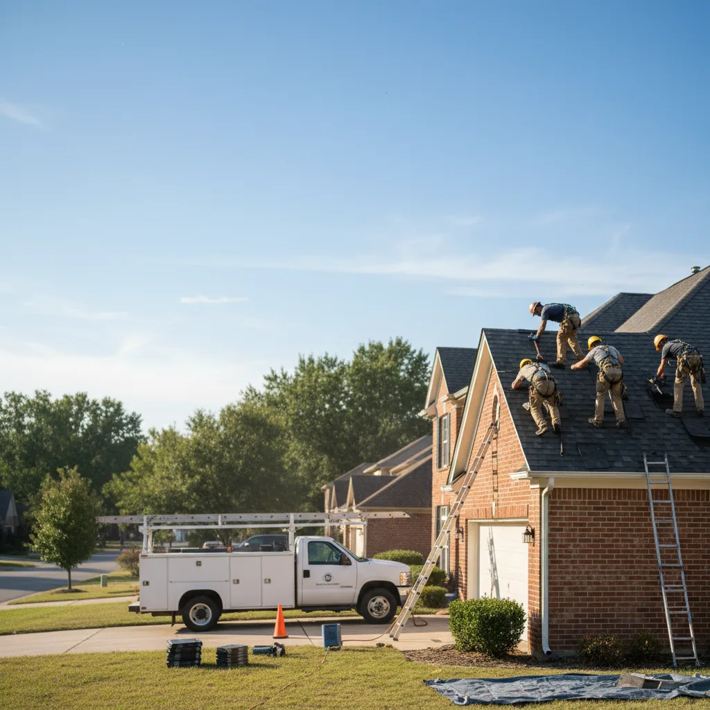 Roof Repair in Sherman